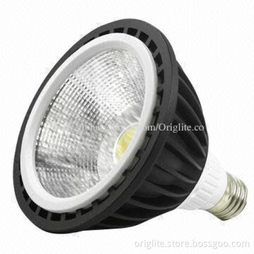 LED Spotlight Bulb, 12W PAR30, Lifud Power, Bridgelux Chip, COB LED, 3-year Warranty/E27/High Polish